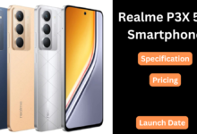 realme has announced a new smartphone in its family, the realme P3x 5G, which will launch in India on February 18, 2025. Alongside, realme will also launch the realme P3 Pro 5G, offering cutting-edge technology and premium features World’s First phone with Dimensity 6400 5G Chipset The realme P3x 5G will be the world’s first smartphone featuring the Dimensity 6400 5G chipset