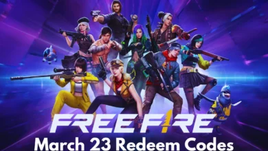 Garena Free Fire MAX Redeem Code for March 23