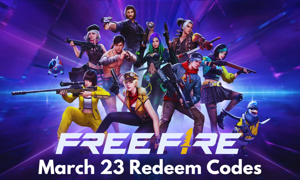 Garena Free Fire MAX Redeem Code for March 23