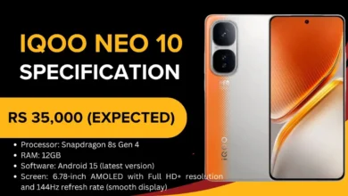 Iqoo Neo 10 Specification price launch
