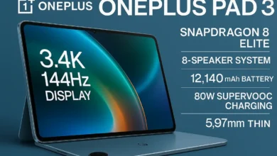 One plus pad 3 spec