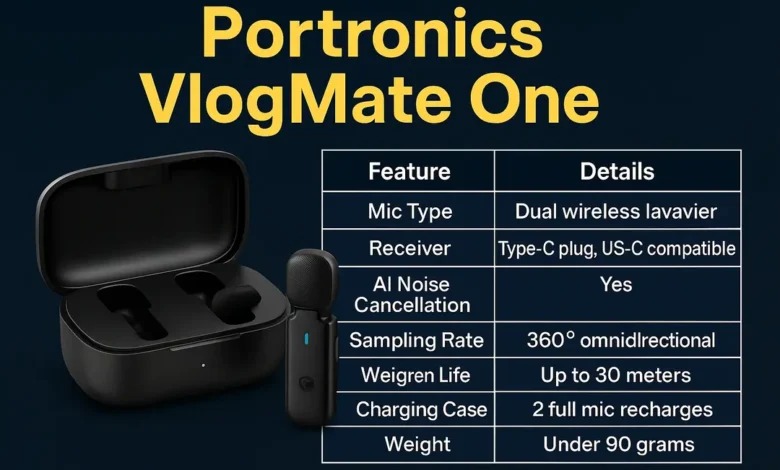 Portronics VlogMate One