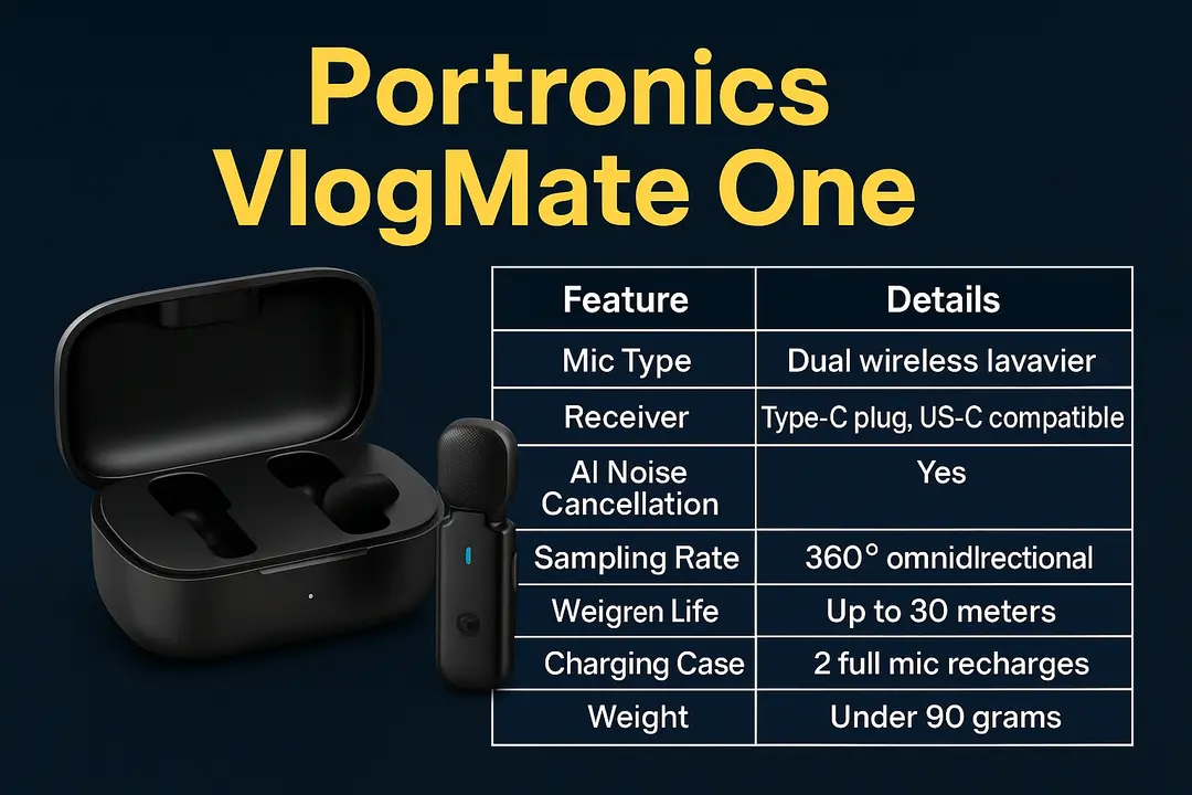 Portronics VlogMate One