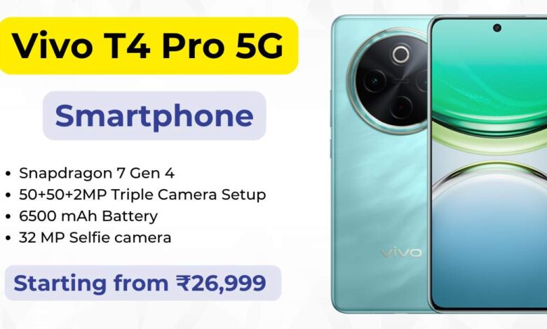 Vivo T4 Pro 5G Price Launch Specification